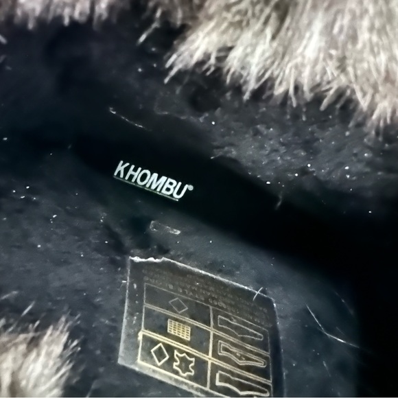 KHOMBU | Leather & Faux Fur Slope Thermolite Terrain Winter Snow Boot | Size 8 - Picture 12 of 15